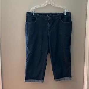 Lee Rider denim Capri